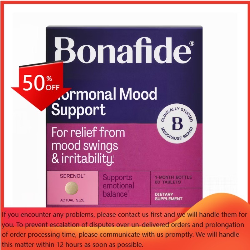 Bonafide Hormonal Mood Swing and Irritability Relief – Serenol – 1 Month Supply