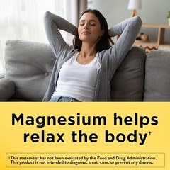 Magnesium Oxide 250 Mg, Dietary Supplement for Muscle, Heart, Bone and Nerve Hea