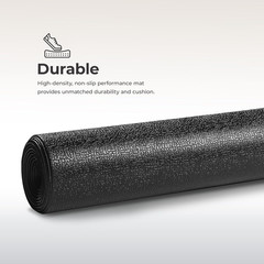 Equipment Mat – Multiple Size Options – Non-Slip Floor Protection Pad for Treadm