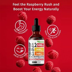 Vitamin B12 Sublingual Vitamin B Complex B 12,Vitamin B12 and B6 Liquid Drops