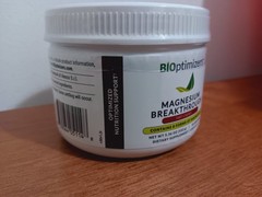 BIOptimizers Magnesium Breakthrough Magnesium Electrolytes Tart Cherry.exp:7/27