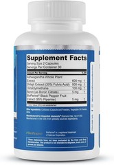 T-Hero Natural Testosterone Booster for Men – Ashwagandha, Shilajit, DIM