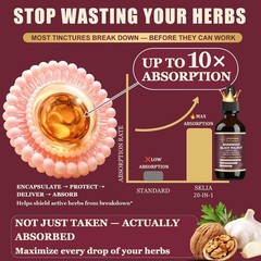 Rapid Absorption Liposomal Cleanse Drops | 20 Botanicals for Digestive Support