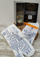 Sea Moss Liquid Drops Care Pkg ~ Includes Drops, Acupressure Socks & Instruction