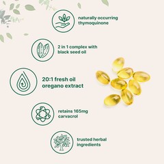 Micro Ingredients Oil of Oregano Softgels 6000mg Per Serving, 300 Count | 2…