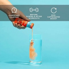 Convenient 30-Pack Blood Orange Electrolyte Powder Stick Pack – 20 Cal/Serving