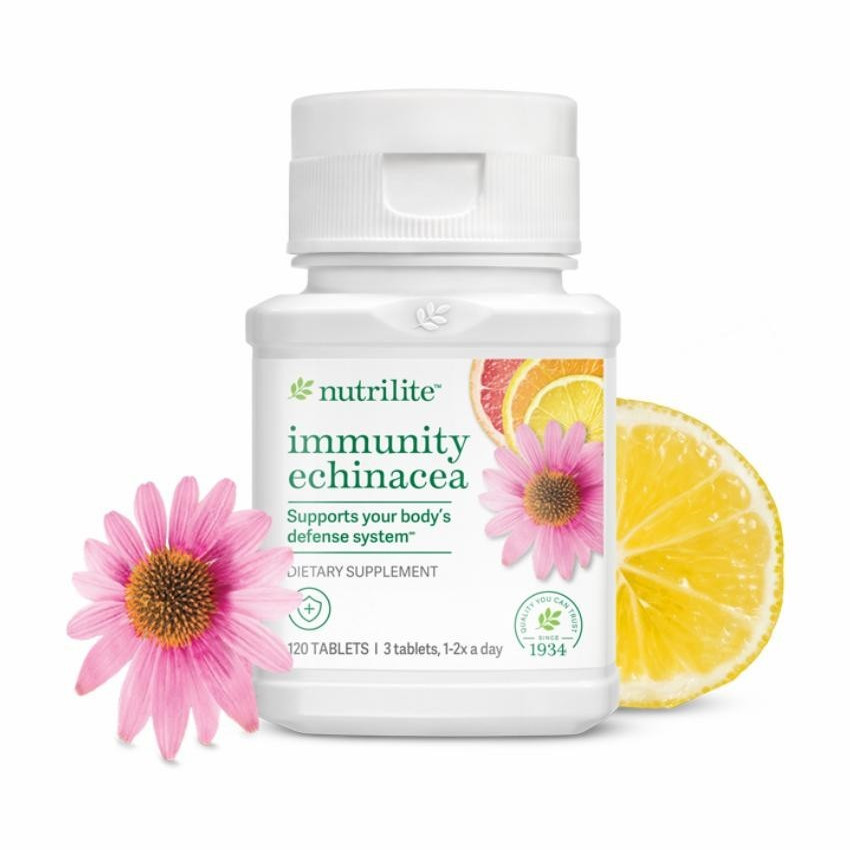 Nutrilite Immunity Echinacea Immune Support Non-GMO 120 Tabs