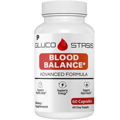 Gluco Stasis Blood Balance Support, Advanced Formula Heart Health- 60 Capsules