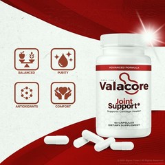 Valacore Joint Support, Advanced Hip, Joint and Muscle Support Formula 60ct