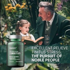 Tinnitus Relief for Ringing Ears Supplement – 120 Capsules