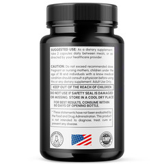 (5 Pack) SynaCept Advanced Brain Max Support Supplement Syna Cept 300 Capsules