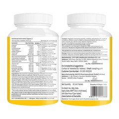 Tata 1mg Joint Support Advanced Tablet with Glucosamine, MSM & Chondroitin 60tab