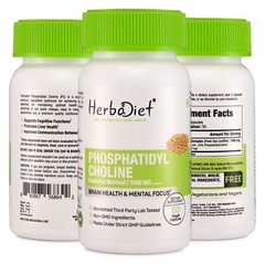 Phosphatidyl Choline PC Capsules Brain Boost Memory Support Cognitive Enhancer