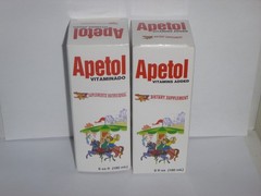 (2) Apetol Liquid Supplement – B Vitamins – Zinc – Lysine for Children 6oz each