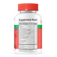 SmartyPants Organic Kids Multi &Vegetarian Omega 3 Gummy Vitamins 90 ct