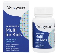 Tasteless Multivitamin Powder for Kids + Toddlers- No 0.57 Ounce (Pack of 1)