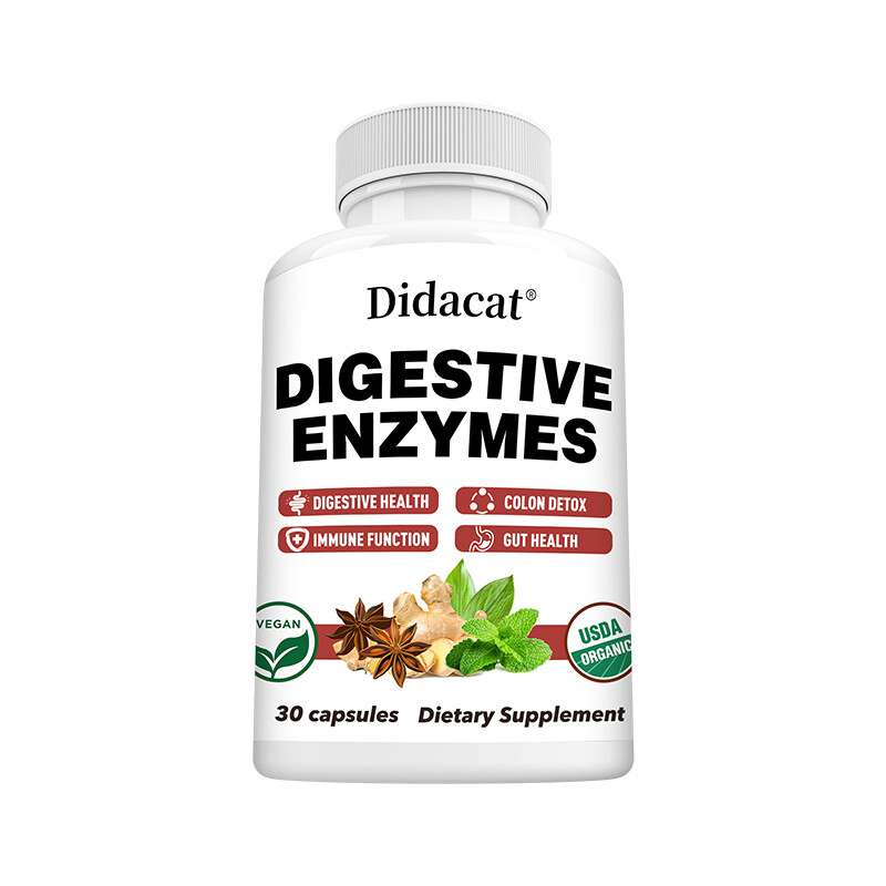 Digestive Enzymes Highly Effective Immune Health Colon Cleansing Detox Capsules