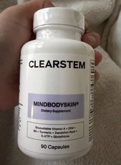 CLEARSTEM MINDBODYSKIN Dietary Supplement Capsules 90 Ct Exp 08/27