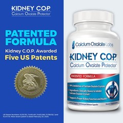 KIDNEY .O.P. Calcium Oxalate Protector 120 , Patented Kidney for Calcium Oxal…