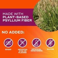 Metamucil, Psyllium Husk Capsules, 300 3-in-1 300 Count (Pack of 1)