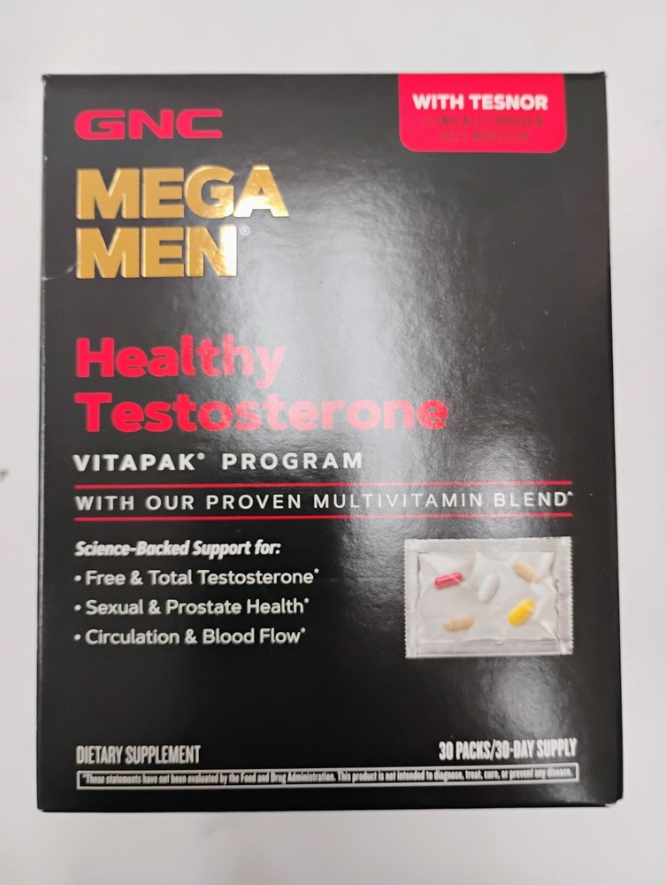 GNC Healthy Testostrone Vitapak 1 Month Supply
