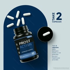 ProstAction Capsules, Advanced Prostate Health Support for Men 60ct