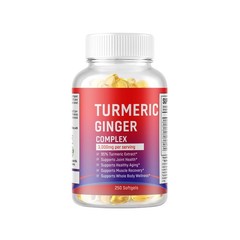 TURMERIC 95% CURCUMIN EXTRACT TUMERIC BLACK PEPPER ANTIOXIDANT BEST 250 caps