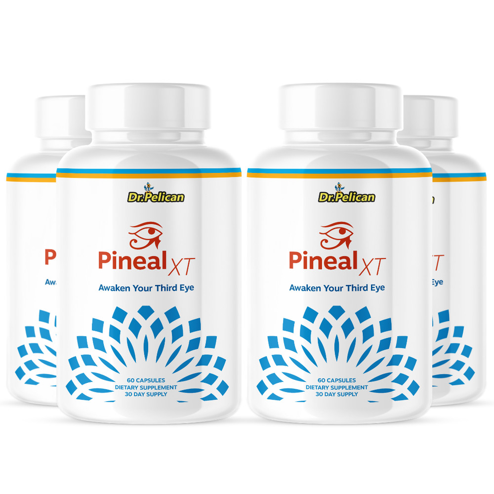 Pineal XT- Nootropic Supplement– Brain Health & Nerve Support- 4 Bottles