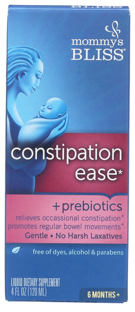 Mommy’S Bliss Constipation Ease Liquid Dietary Supplement 4 Fl Oz 1 Pack