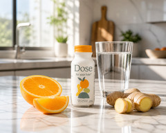 DOSE For Your Liver Support Supplement Cleanse Shot 2oz Organic Orange