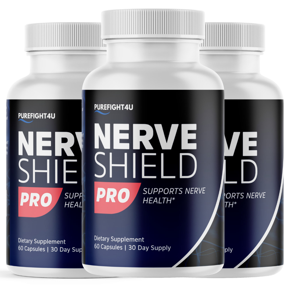 Nerve Shield Pro Capsules Hearing Supplement – 3 Bottles