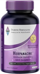 Herpanacine Immune Boosting Skin Support Supplement 200 Capsules Non-GMO