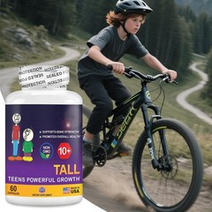 Height Bone Supplement For Kids 10 Plus Teens 10 Tall Growth Vitality Formula