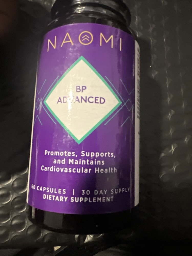 NAOMI BP Advanced, Potent Ingredients for Blood Flow and Circulation,60 Ct