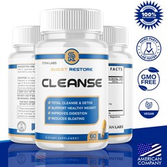 (2 Pack) Sweet Restore Cleanse Advanced Wellness Support Supplement 120 Capsules