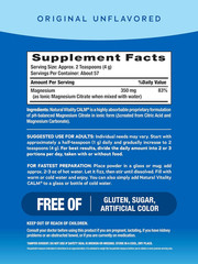 Natural Vitality Calm Magnesium Powder | 8oz Unflavored | 2-Pack | EXP 10/2027