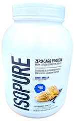 Isopure Zero Carb Whey Protein 25g Powder Simply Vanilla 3.36 lbs EXP 8/2027