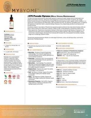 MyByome Pseudo Vyrome, Micro Virome Maintenance, 1 Fl Oz, Sealed!