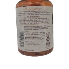 Sundown Naturals Red Y east R ice 1200mg Capsules ~ 240 Count ~ EXP-6/2026