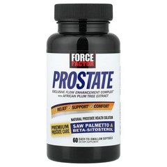 Prostate, Natural Prostate Health Solution, 60 Easy-To-Swallow Softgels