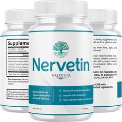 Nervetin Nerve Support Supplement Capsules Neuropathy Tingling 5 Pack 300Ct
