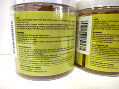 2-Pack Creatine Monohydrate Gummies 5 grams Sugar Free Lemon Flavor 120 Ct Each
