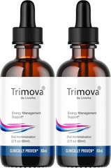 New Trimnova Metabolic Support Liquid Drops Advanced Pack of 2 Bottle Fast Ship