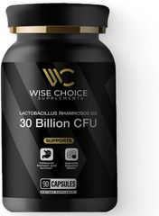 Lactobacillus Rhamnosus GG Probiotic | 30 Billion CFU | 90 Capsules | LGG Strain