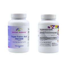 “Enhanced Spectrum Awakening Super Folinic Acid High Fine Dose Powder.”