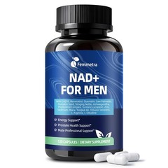 Femmetra NAD+ Supplements for Men with Saw Palmetto | AllinOne Cellular Energ…