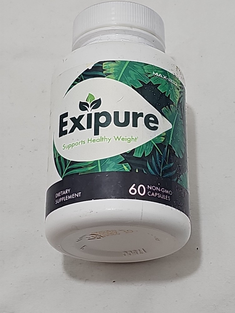 EXIPURE weight loss supplement.  60 Capsules. Expiration 03/26