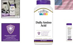 Amino Acid Complex Tablets – 120 Count Non-GMO & Gluten Free for Fitness Support