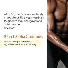 Root Labs Alpha Gummies | 4000 mg Pure Himalayan Shilajit | 60 Gummies