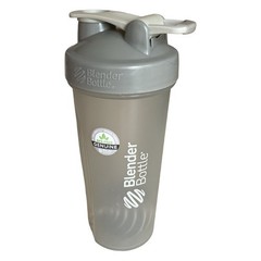 BlenderBottle Classic 28 oz Shaker Bottle Gray Clear BPA-Free w/ Mixing Ball New